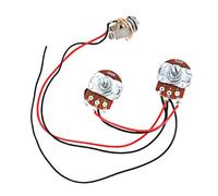 Zerodeko Bass Guitar Wiring Harness Gu55 Prewired Circuit Kit Frequency Control and Active Bass Amplifier Components for Musical Instrument Accessories