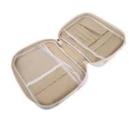 Zerodeko Bible Organizer Bag Womens Bible Carrying Case Large Size with Handle Zippered Cover Spacious Storage Waterproof Padded Fabric Decorative Pattern for Church Events and Travel