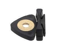 Zerodeko Black Viola Practice Silence Tool Lightweight and Easy to Install Viola Mute for Orchestra Use Noise Reduction Protects Hearing Plastic and Metal Materials