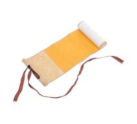 Zerodeko Blank Xuan Rice Paper Scroll 10X36Cm with Wooden Rods for Chinese Calligraphy Painting, Draft Writing, Wedding Vows and Invitation Art, Traditional Chinese Calligraphy Practice