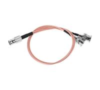 Zerodeko Bnc Female to Male Coaxial Extension Cable with Cooperized Silver Material and High Frequency Transmission for Signal Attenuation Solution