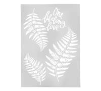 Zerodeko Botanical Wall Stencil for Painting, Wall Decorating