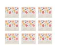Zerodeko Box Seal Stickers Rectangular Packing Stickers 50pcs with Strong Adhesiveness and Easy to Tear, Adhesive Coated Paper Multi Pack Boxes Wrapping for Boutiques and Stores
