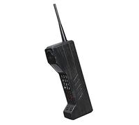 Zerodeko Brother Retro Iron Cellphone Model Vintage Decorative Phone Statue for Desktop Home Office Stage Performance
