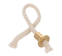 Zerodeko Bulk Alcohol Lamp Wick Replacement for Alcohol Lamps Lightweight Cotton Fibre and Brass Burner Wick Convenient to Carry for Home and Office Use
