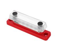 Zerodeko Busbar Terminal Block with Studs Red Battery Junction Block for Automotive Car Boat Solar Wiring Robust Connection Thermal Management for Rvs and Travel Vehicles
