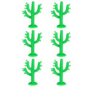Zerodeko Cactus Decor Ornaments 50pcs Miniature Artificial Cactus Miniatures 5cm for Decorating Rooms and Garden