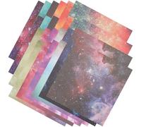 Zerodeko Cardstock Scrapbook Paper 24 Sheets 6X6 Inch Patterned Single-Sided for Origami and Handmade Scrapbook Supplies