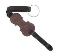 Zerodeko Cello Slip Mat Wooden End-pin Holder for Cello Endpin Stopper Non-slip Design Metal Fastener for Musician Practice