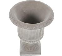 Zerodeko Cement Flower Vase Flower Arrangement Bottle Flat Base Simple Style Unique Chic Decoration Workmanship Adds Fashion Feeling Indoor Decoration for Living Room