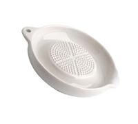 Zerodeko Ceramic Food Grinder Manual Grinding Bowl for Complementary Food Kitchen Tools for Boys and Girls Garlic and Bean Grinder Use As Weaning Plate