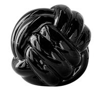 Zerodeko Ceramic Thread Knot Ornament Modern Ceramic Craft for Dressing Table Desk Indoor Office Decor Lightweight Boho Style Decorations for Home