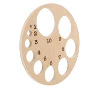 Zerodeko Cervical Dilations Board Wooden Educational Model for Childbirth Training for Medical Colleges and Obstetric Classes Teaching Aid for Learning