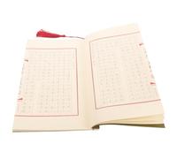 Zerodeko Chinese Calligraphy Copybook for Beginners Portable Calligraphy Paper Workbook with Classic Poems for Handwriting Practice and Traditional Writing Tool Learning