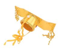 Zerodeko Chinese Emperor Cosplay Hat Gold Ancient Style Traditional Headwear Comfortable Fit Party Accessory for Adults Chinese Culture Enthusiasts