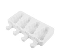 Zerodeko Christmas Tree Shaped Silicone Ice Cream Mold Cavity Popsicle Maker DIY Treats for Adults Healthy Reusable Popsicle Mould for Summer Family Fun