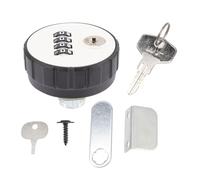 Zerodeko Combination Password Lock 4-Digit Mechanical Locker Lock 20mm Length for Gym Lockers, School Cabinets, and Mailboxes with Resettable Code