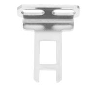 Zerodeko Compact Vertical Safety Door Lock Switch with Key for Workplace and Offices, Silver Iron Material Featuring Versatile Application and Safety Design for Industrial Use