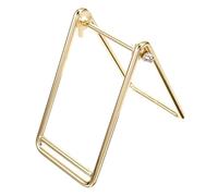 Zerodeko Convenient Ticket Holder 1 Single Roll Ticket Dispenser Stainless Steel Golden Well Polished Stand on Table Desktop for Donations