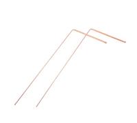 Zerodeko Copper Divining Rods Professional Ghost Hunting Equipment Feng Shui Detection Tool for Water Lines in Homes Offices and Commercial Use