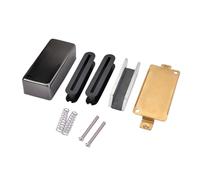 Zerodeko Copper Humbucker Pickup Cover and Baseplate Set for Electric Guitar, Well Made and Sturdy Use, for DIY and Guitar Parts Replacement with Double Coil Design
