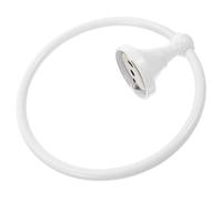 Zerodeko Copper round Towel Ring for Bathroom, Practical Hanging Towel Holder in Elegant Antique Style, Suitable for Hotel and School Use, Sturdy and Simple Design