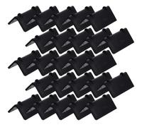 Zerodeko Corner Protectors with U Shape Edge Design Black for Furniture 50pcs Sturdy and Prevention of Strap Damage, for Shipping and Moving