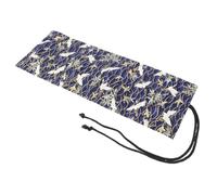 Zerodeko Cotton Pen Bag Roll up Pencil Case Portable Multifunction Pencil Holder with Large Capacity Suitable for Artists and Students to Store Ink Pens