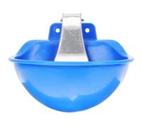 Zerodeko Cow Drinking Water Bowl Automatic Waterer, Livestock Water Fountain, Plastic and Stainless Steel, Large Capacity, Blue, for Cows and Sheep, Easy to Install and Clean