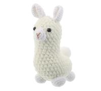 Zerodeko Crochet Alpaca Pendant: Lovely Crochet Alpaca Keychain Charm - Animal Figurine For Diy Crafts Hanging Ornament For Bag Car Rearview Mirror