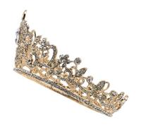 Zerodeko Crystal Wedding Tiara Crown Headband for Bride Regal Rhinestone Bridal Headpiece with Sparkling Princess Design Comfortable Queen Hairband for Weddings Birthday Parties Proms and