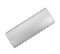 Zerodeko Curved Wall Mount Name Plate Holder Door Nameplate Display Aluminium Alloy Sleek Professional Design Easy Content Changes DIY Labeling for Office Desk and Classroom