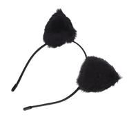 Zerodeko Cute Black Cat Ears Headband for Halloween and Cosplay Lightweight Comfortable Fits for Parties and Celebrations