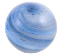 Zerodeko Decorative Planet Lampshade Glass Globe Ceiling Light Cover 5.5cm Sphere with Dreamy Star Space Pattern, Diffuses Light Evenly for Nursery or Festival