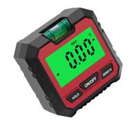 Zerodeko Digital Angle Finder with Magnetic Base and LCD Display, Multi-Purpose Digital Level Inclinometer for Accurate Angle and Slope Measurement, Plastic Body with 4 X 90° Range for Car