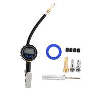 Zerodeko Digital Tire Inflator Gauge with LCD Screen Quick Connect Tire Pressure for Car Portable Tyre Inflator Tool with High Accuracy Easy Read Display Durable Material for Safe Inflation