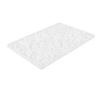 Zerodeko Dinosaur Puzzle Mold Silicone Epoxy Molds Flexible Easy Demould for Crafts Making for Lovers and Friends