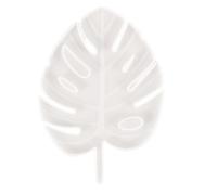 Zerodeko DIY Crystal Epoxy Mold Silicone Mold Leaf Shapes Delicate Premium Silicone Material White Non-deforming Tear-Resistant Jewelry Making Tool for DIY Crafts Making and Home