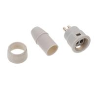 Zerodeko DIY Hydrogen Welding Connector Set with Plastic and Metal Components for Pen Socket and Hydrogen Welding Socket, for Industrial Tool Maintenance and DIY Projects