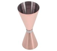 Zerodeko Double Jigger Cocktail Measuring Cup 30ml 60ml Japanese Style 304 Stainless Steel with Thickened Wall and Rim Comfortable Grip for Bar and Party Use