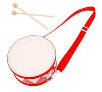 Zerodeko Double Sided Snare Drum Kit for Boys and Girls Small Portable Percussion Instrument Drum Drumsticks Musical Toy for Boy Girl Learning and Play