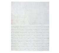 Zerodeko Double-sided Waterproof Backdrop Paper for Photography, Reusable Coated Paper Photo Backdrop Suitable for Still-life Photography and Flat Lay, Sturdy Brick and Marble Texture