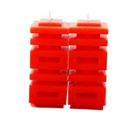Zerodeko Double Xi Red Wedding Candles Traditional Chinese Paraffin Decorative Candles for Wedding Party Decor and Bride Ceremony with Bright Color