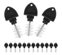 Zerodeko Draft Beer Faucet Cleaning Brush Ergonomic Portable Design 15pcs with Stainless Steel and Nylon for Enhanced Cleaning Efficiency for Beer Tower and Keg Faucet for Bar and Party