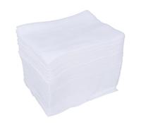 Zerodeko Dry Dust Mop Pads Electrostatic Dust Removal and 100pcs Refill Non Woven Mop Pads on Resist Tearing Features , White Disposable Cloths for Pet Hair and Lint Laminate