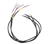 Zerodeko Electric Guitar Wiring Harness Tin-plated Copper Cable 4pcs with 4 Core Shielded Wire for Quick Upgrades or Repairs, Sturdy Pvc Material, for Electric and Bass Guitar Use
