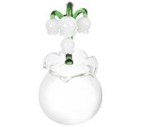 Zerodeko Elegant Borosilicate Crystal Drinking Glasses Red Wine Cup with Stable Base and Unique Decorative Wine Holder, for Home and Banquets, Stylish and Versatile Drinking Glasses