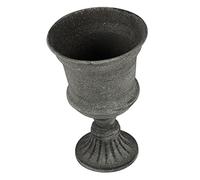Zerodeko Elegant Metal Vase Grecian Urn Planter Versatile Arranging Pot for Wedding Decor