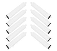 Zerodeko Empty Aluminum Paint Tubes for Acrylic and Watercolor Storage 10pcs Ml Lightweight Refillable Containers with Effortless Opening and Closing, for Mixing and Outdoor Painting