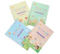 Zerodeko English Handwriting Practice Copybook for Writing Training with Grooved Paperboard, Ample Contents and Lettering Skills Development for Boy Girl Writing Practice